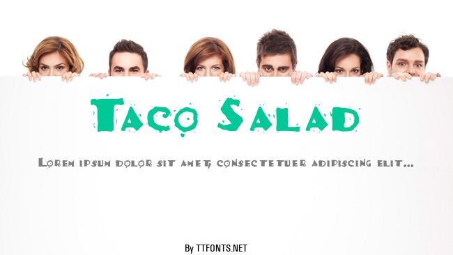 Taco Salad example
